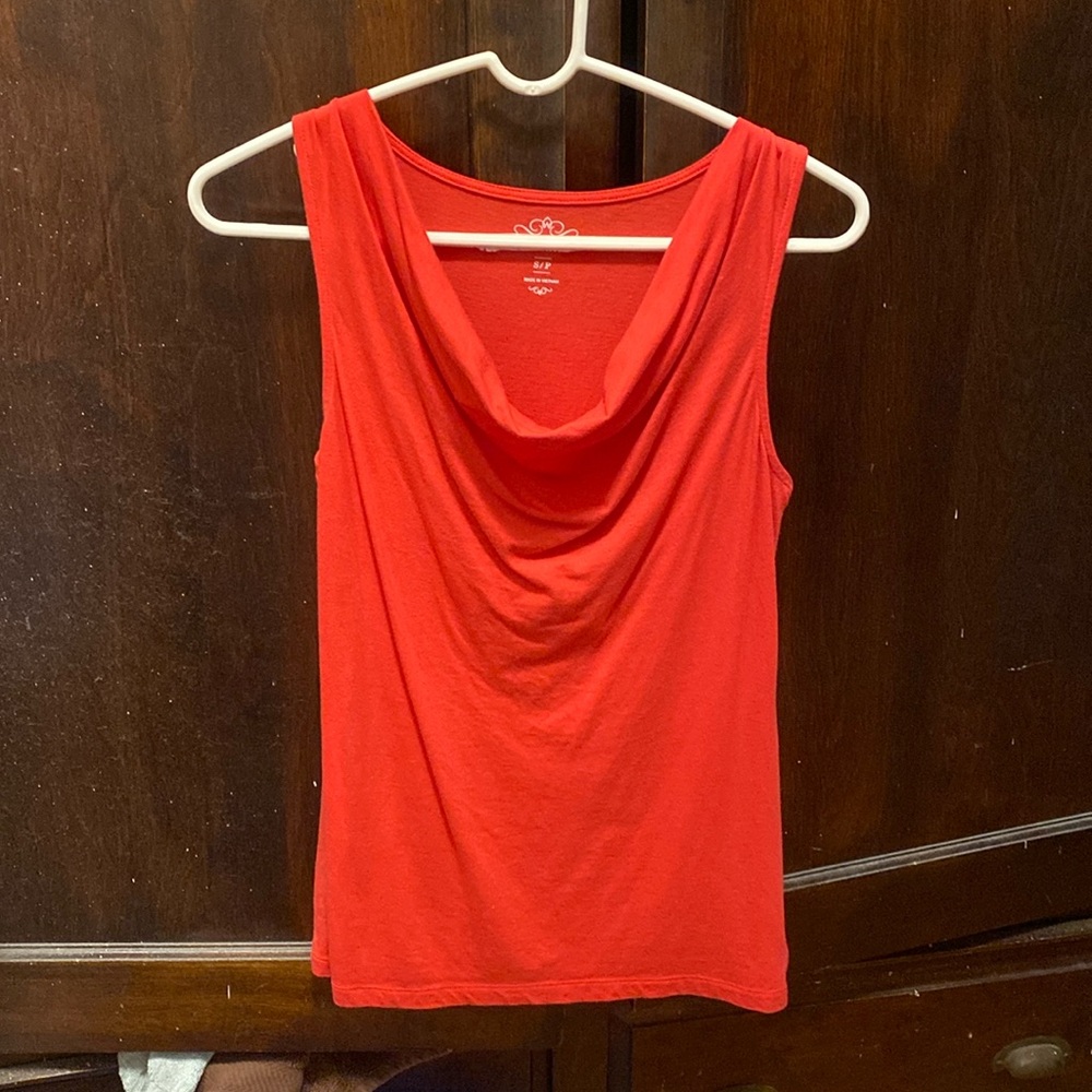 Old Navy Fuchsia Cowl Neck Top